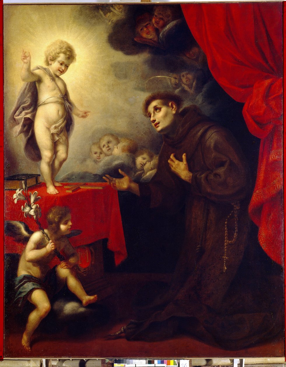 Visjon av Saint Antony av Padua av Giovan Battista Montini