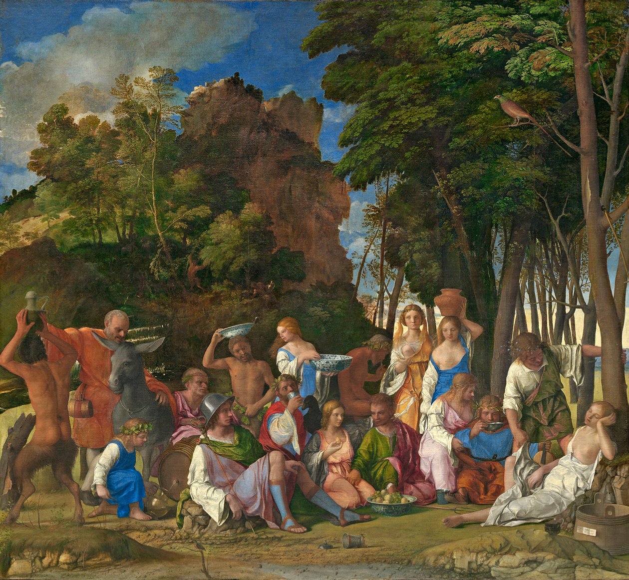 Gudsfesten, 1514-29 av Tiziano Vecelli