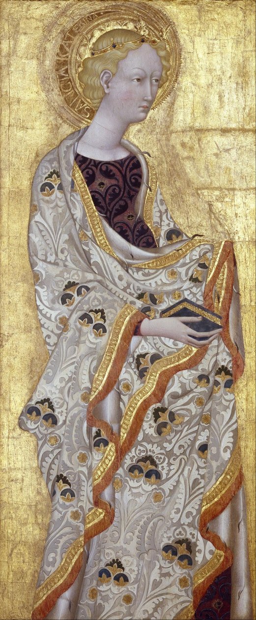 Den hellige Catherine av Giovanni di Paolo