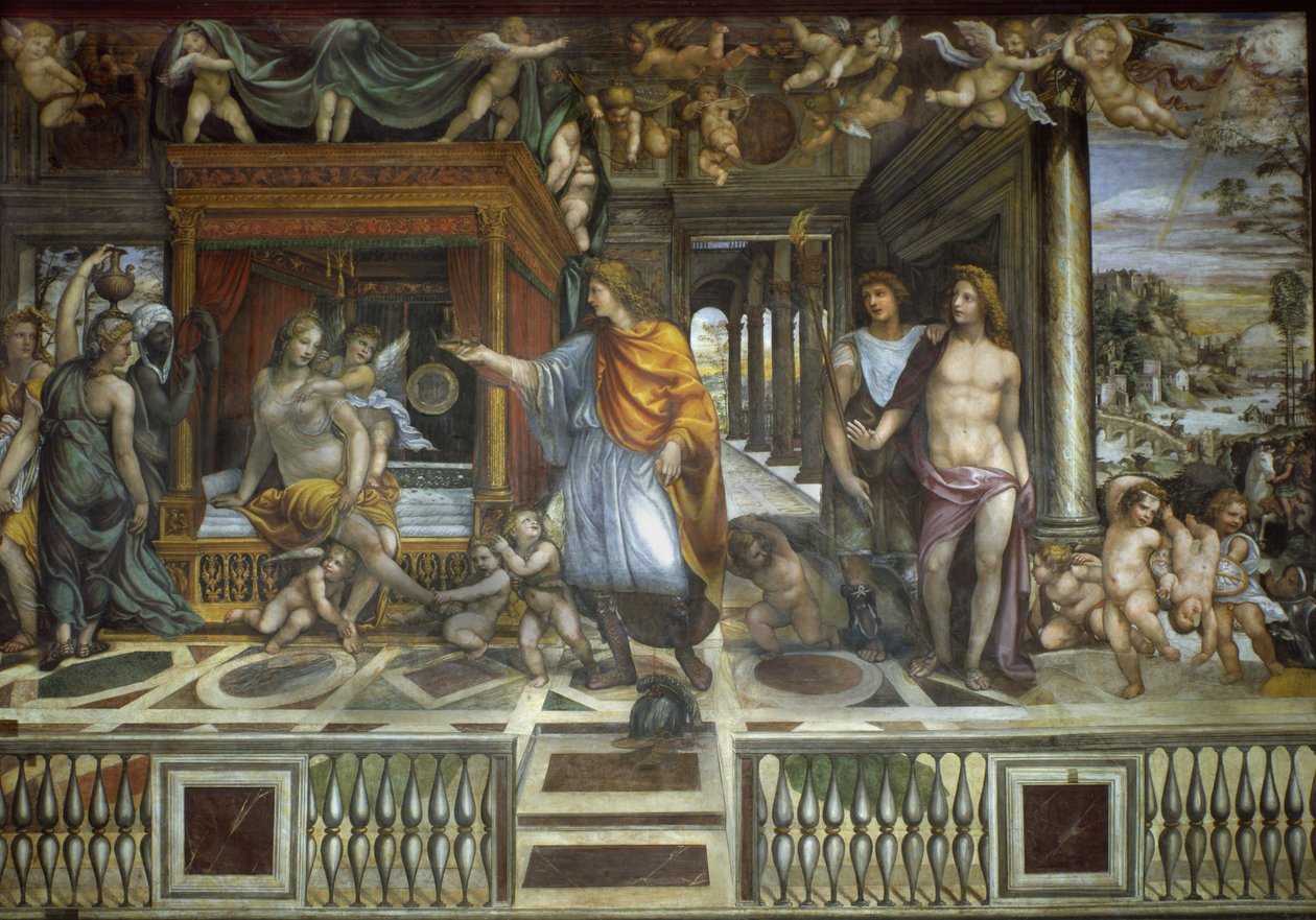 Ekteskapet til Alexander og Roxana, ca. 1517 av Giovanni Antonio Bazzi Sodoma