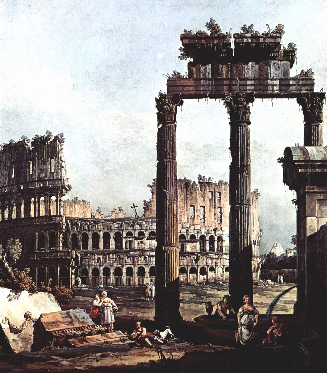 Roman Capriccio av Giovanni Antonio Canal
