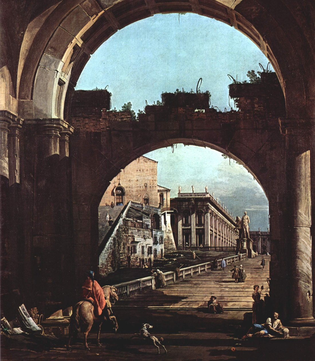 Capriccio Romano, Capitol av Giovanni Antonio Canal