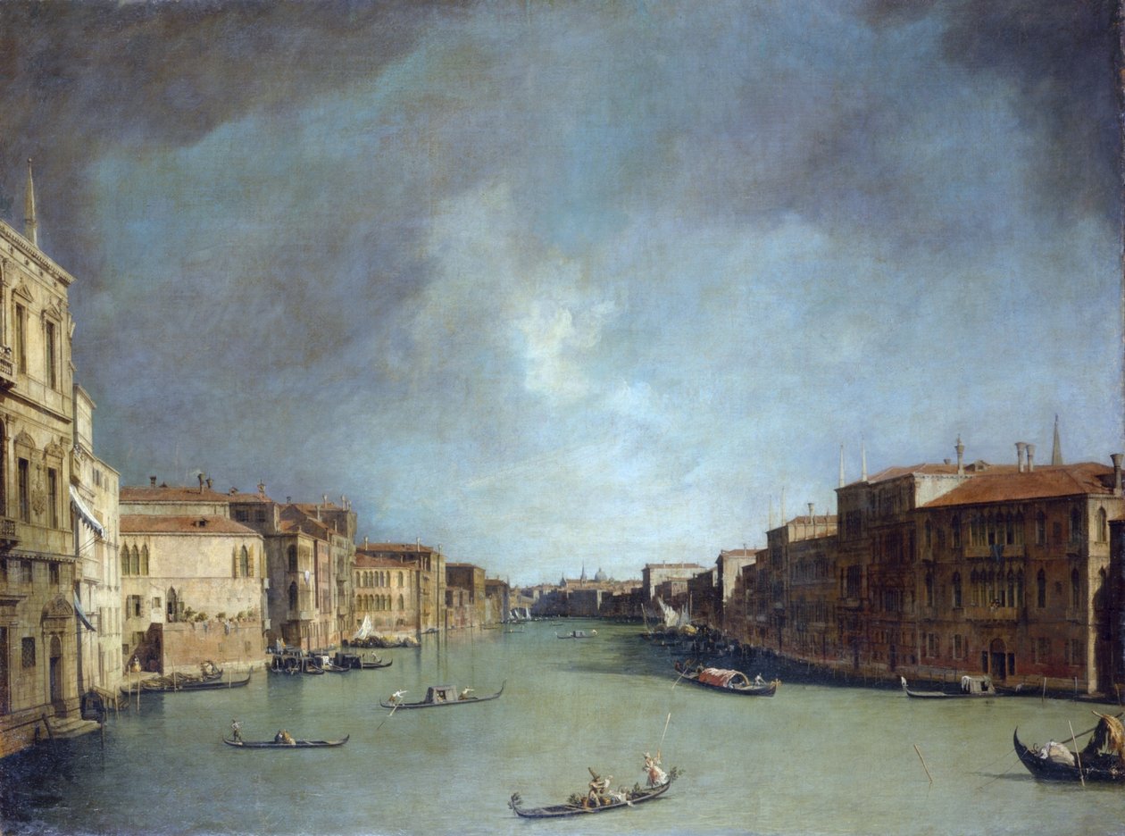Canal Grande av Giovanni Antonio Canal
