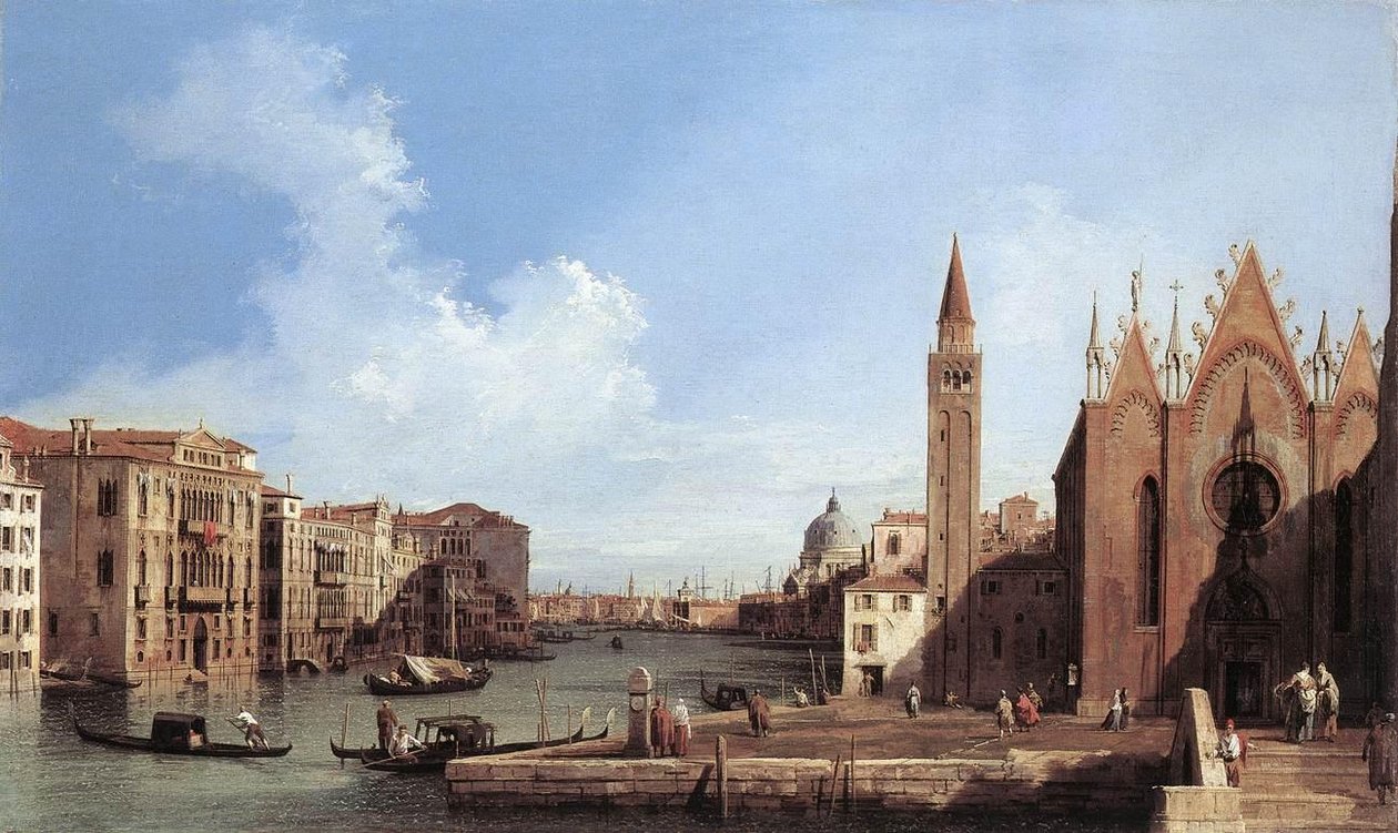 Canal Grande av Giovanni Antonio Canal