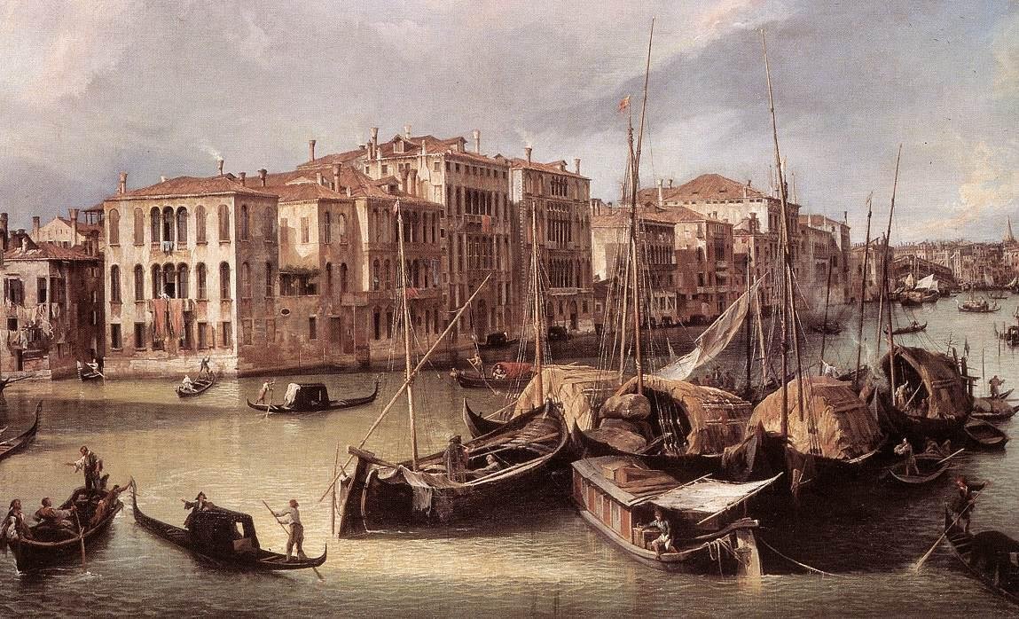 Canal Grande av Giovanni Antonio Canal