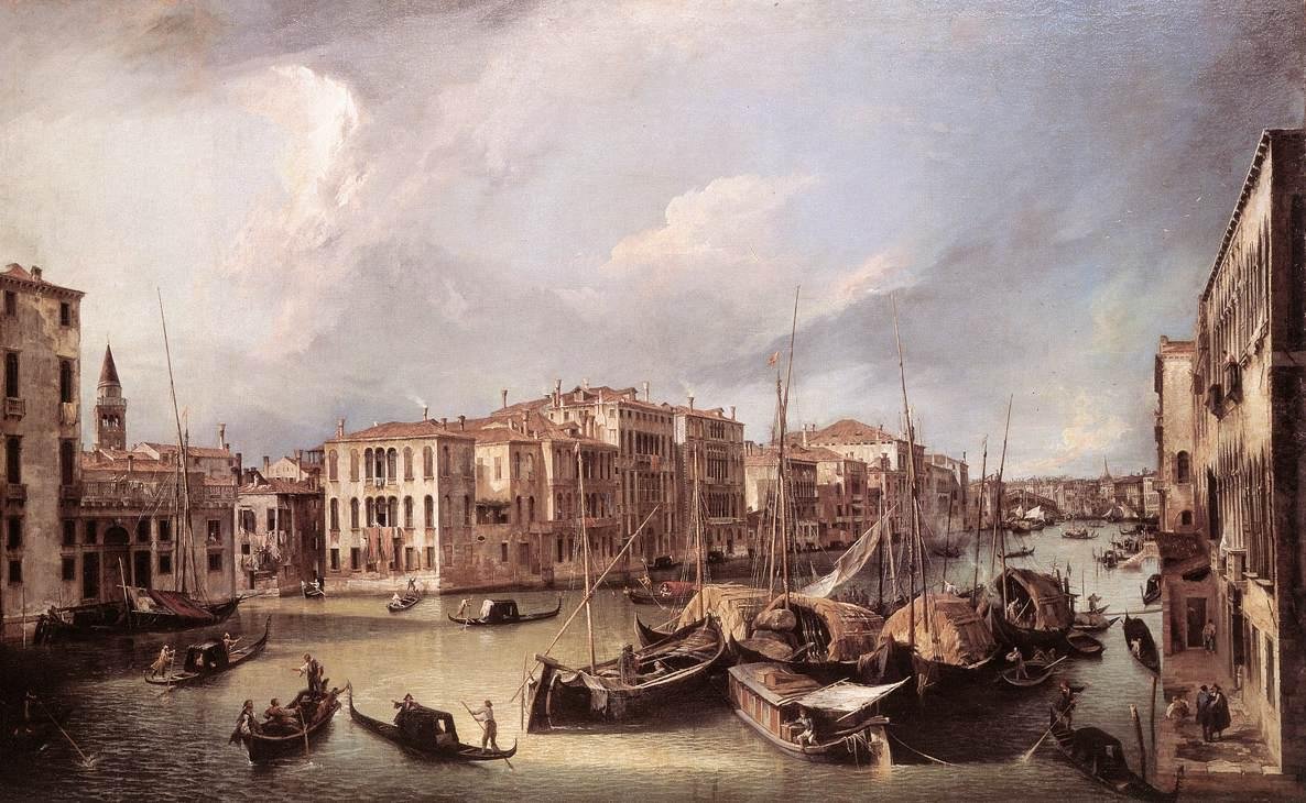 Canal Grande av Giovanni Antonio Canal