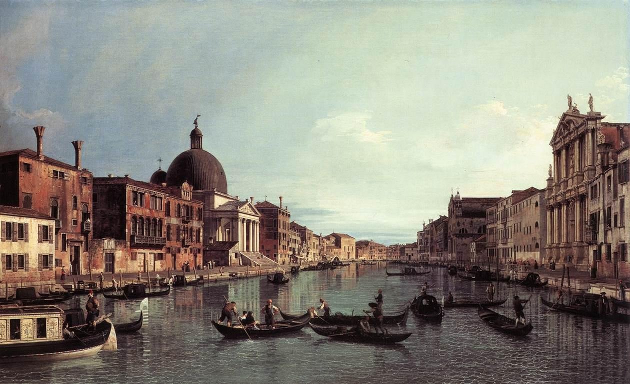 Canal Grande av Giovanni Antonio Canal