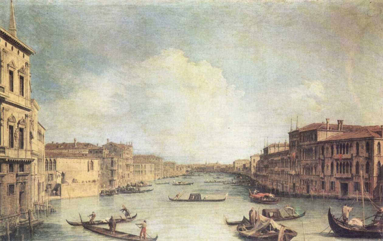 Canal Grande av Giovanni Antonio Canal