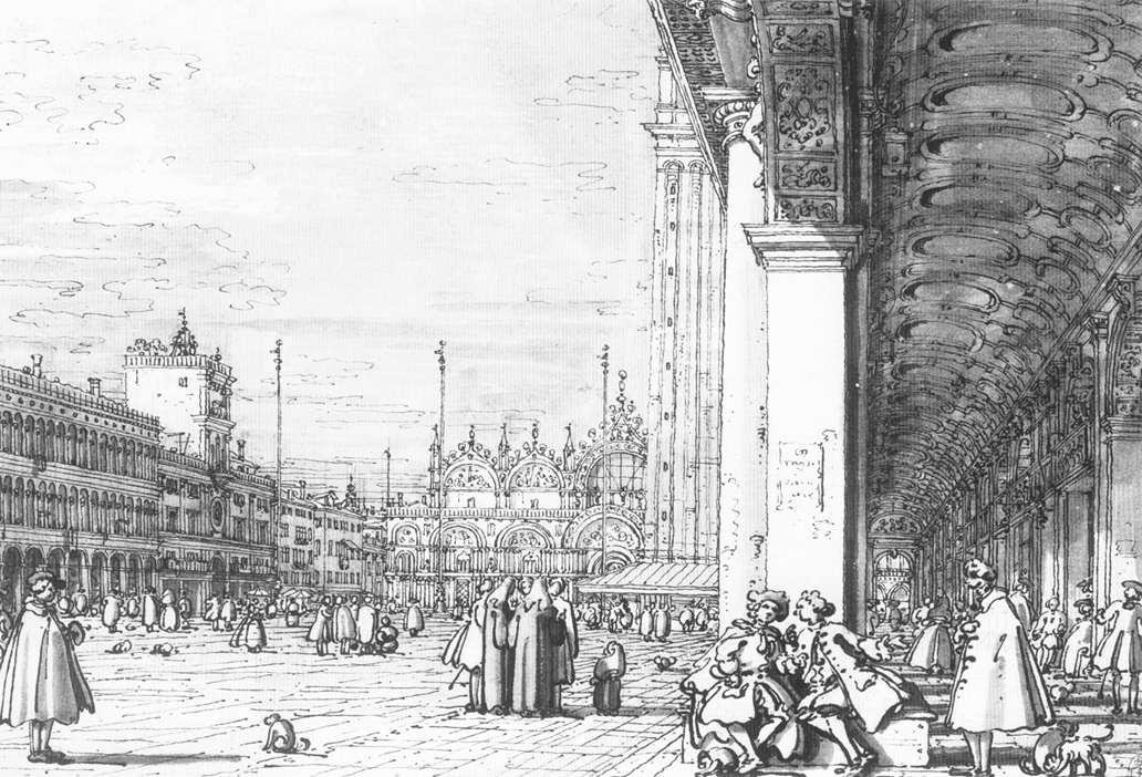 Markusplassen av Giovanni Antonio Canal