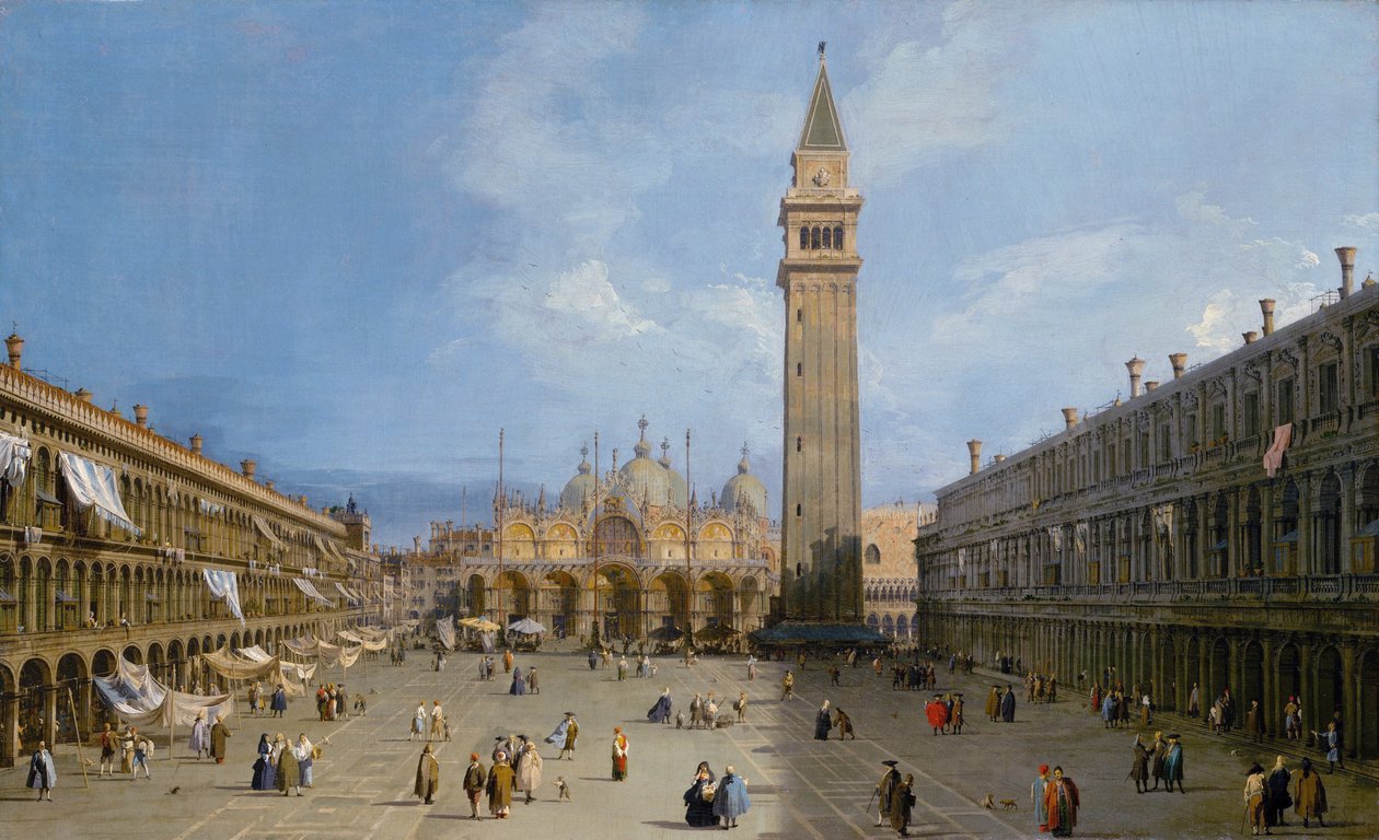 Markusplassen av Giovanni Antonio Canal