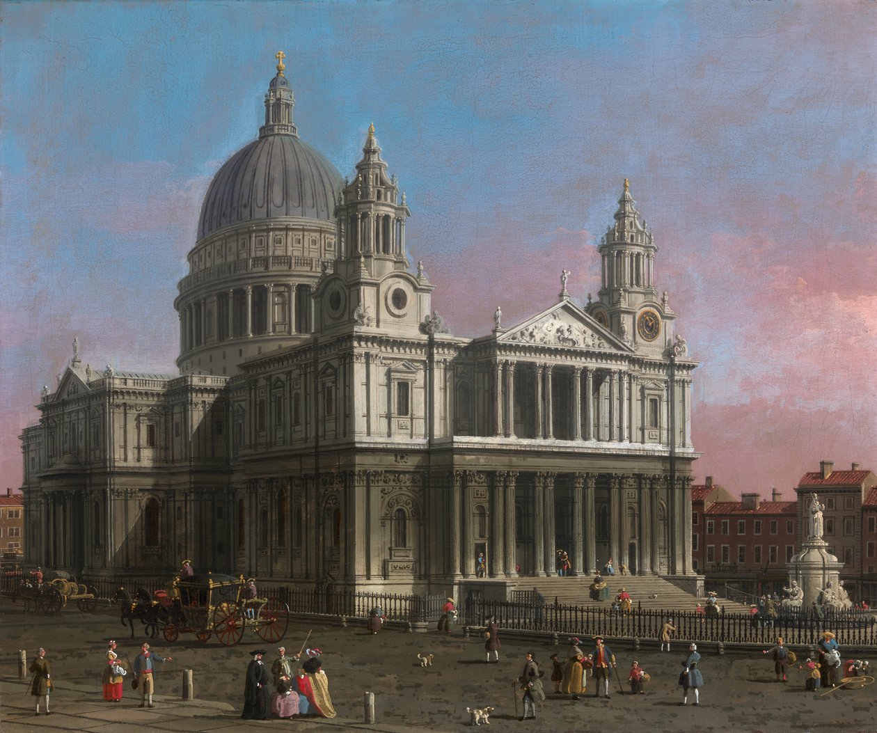 St. Pauls katedral, 1754 av Giovanni Antonio Canal