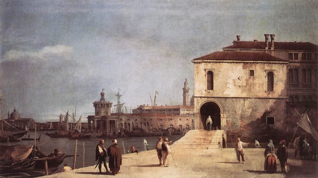 Fonteghetto della Farina av Giovanni Antonio Canal