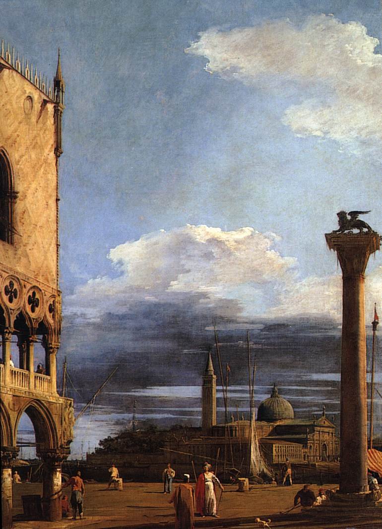 Piazzetta mot San Giorgio Maggiore av Giovanni Antonio Canal