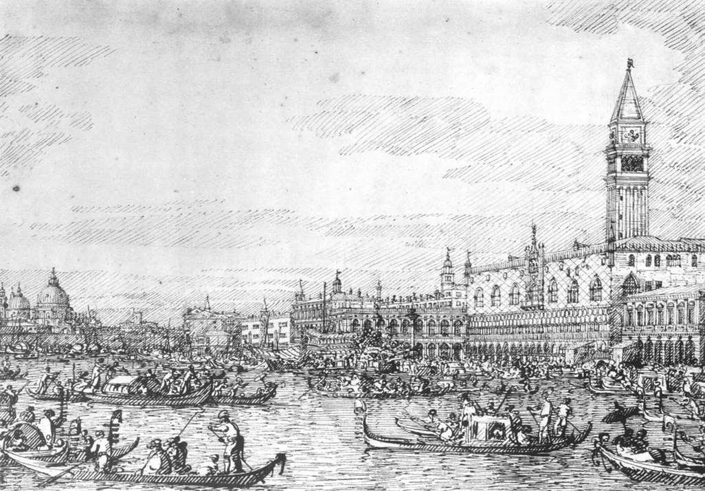 Venezia av Giovanni Antonio Canal