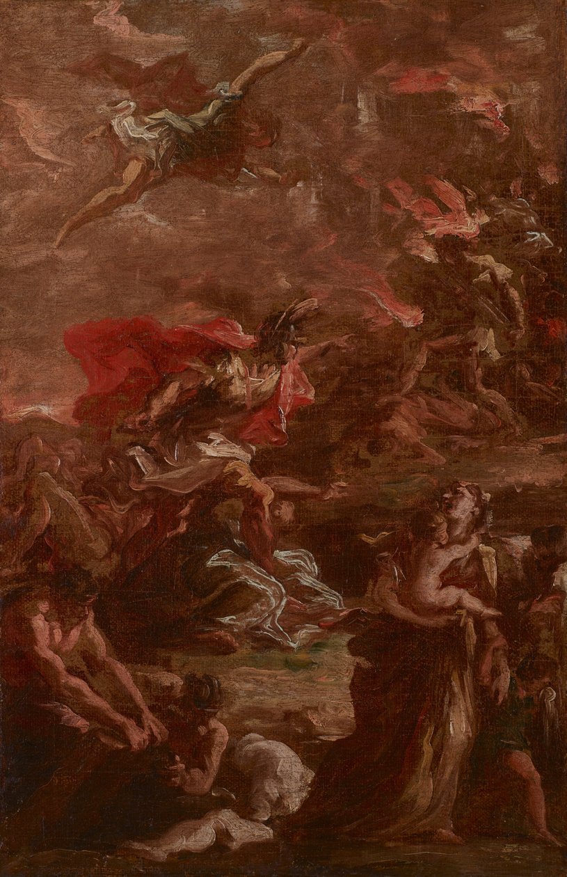 Allegory of War av Giovanni Antonio Pellegrini
