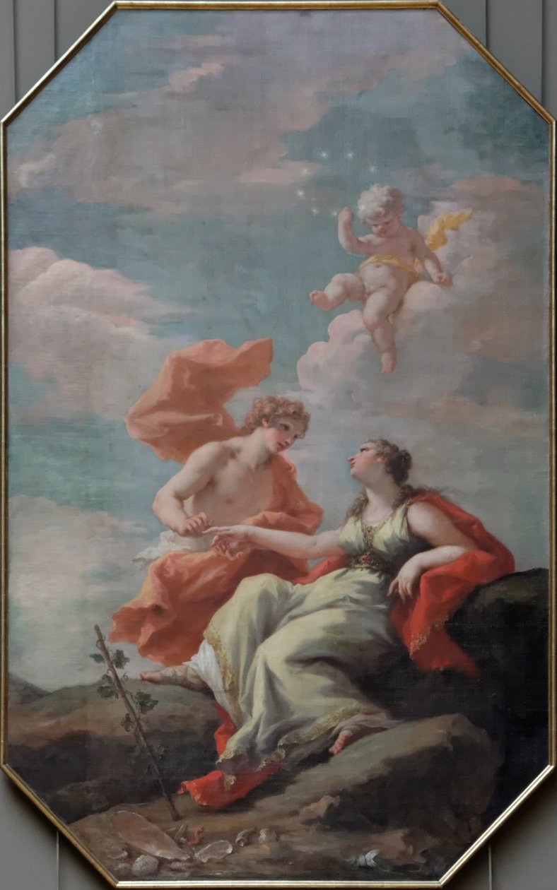 Bacchus og Ariadne av Giovanni Antonio Pellegrini