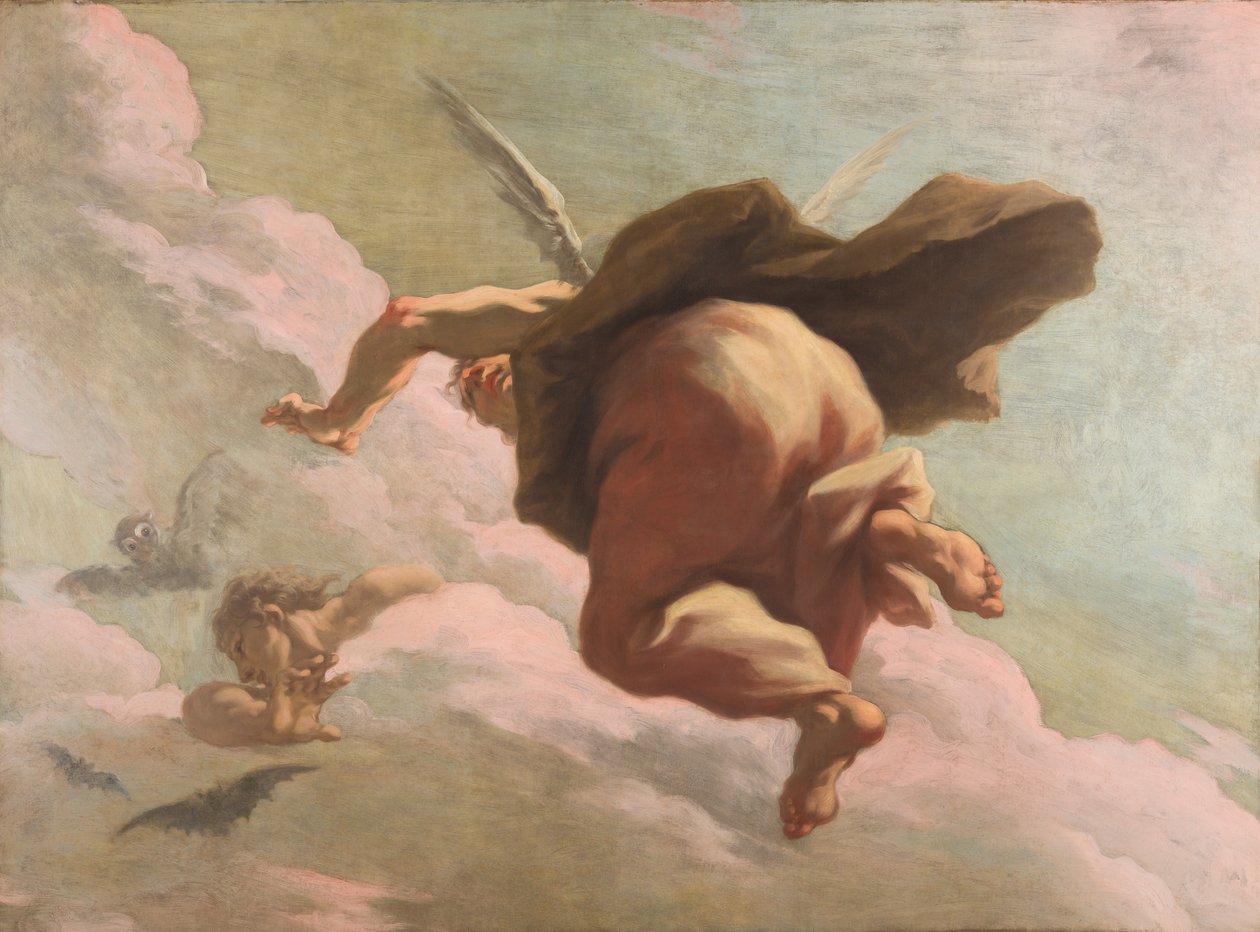 The Wwindling Night av Giovanni Antonio Pellegrini