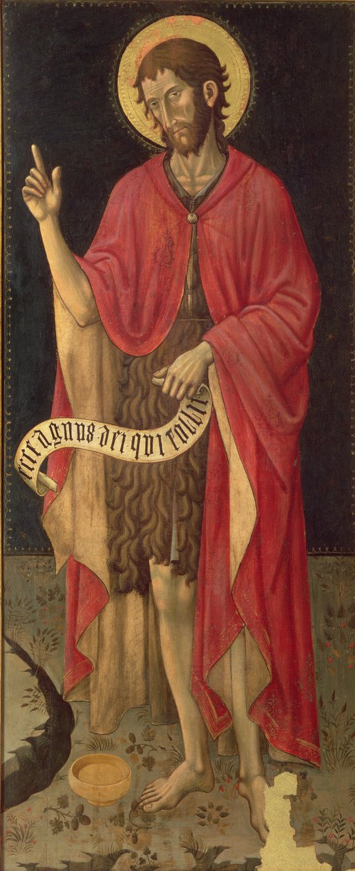St. Johannes døperen av Giovanni Venanzi di Pesaro