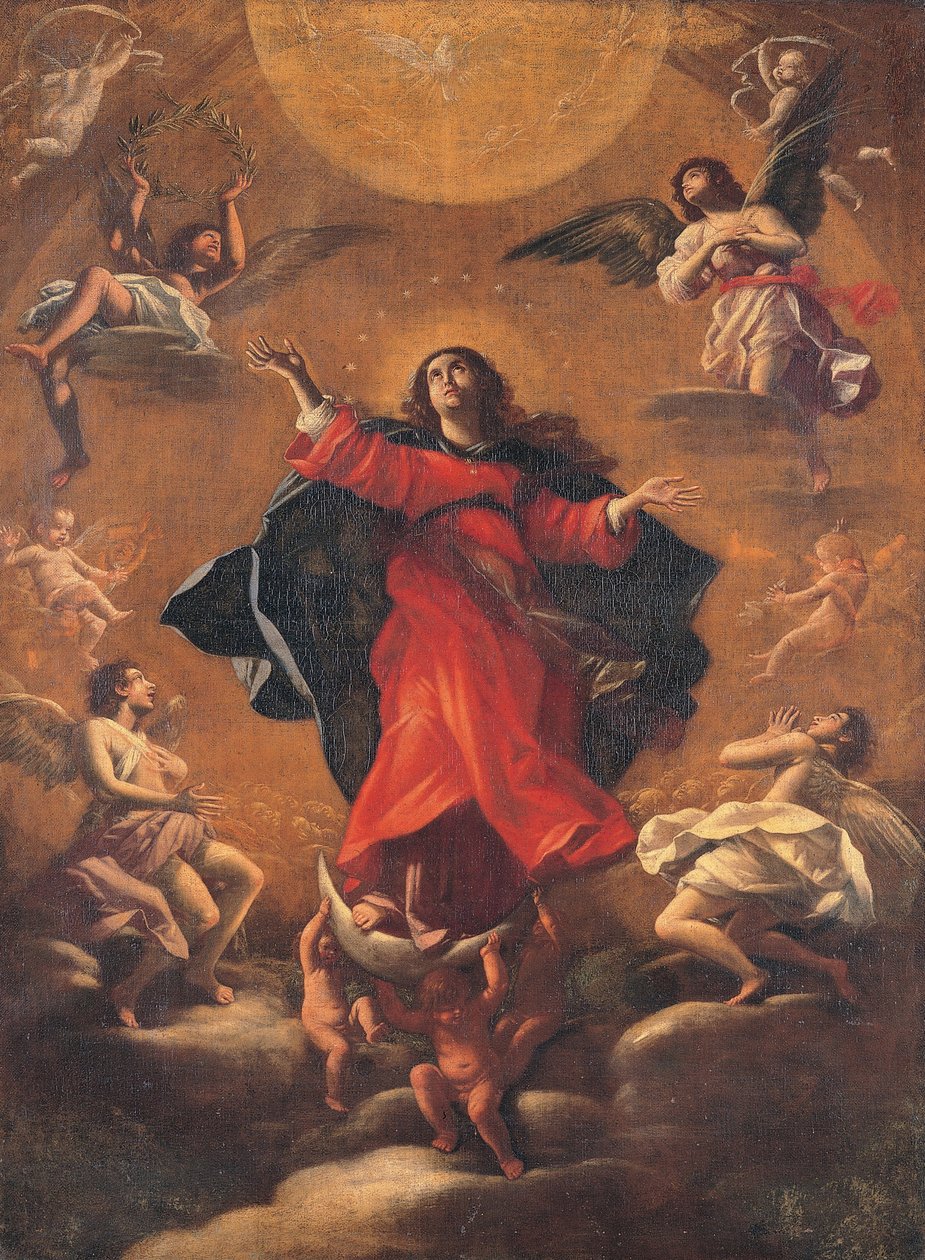 Madonna in Glory av Giovanni Baglione