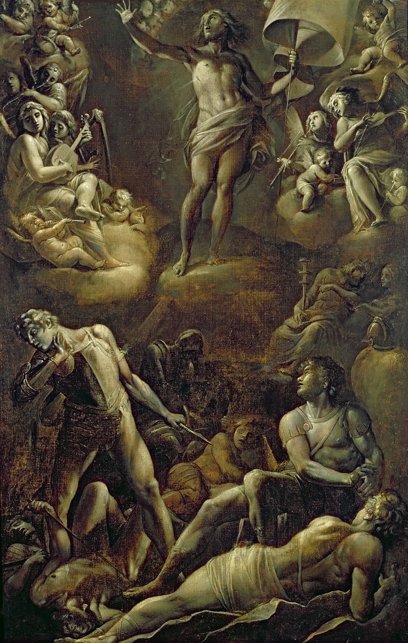 Kristi oppstandelse, 1603 av Giovanni Baglione