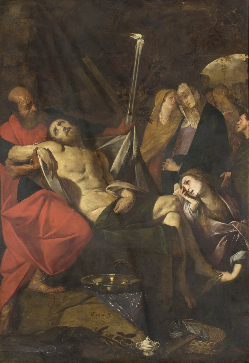 Klagesang av Giovanni Battista 1567 1633 Crespi
