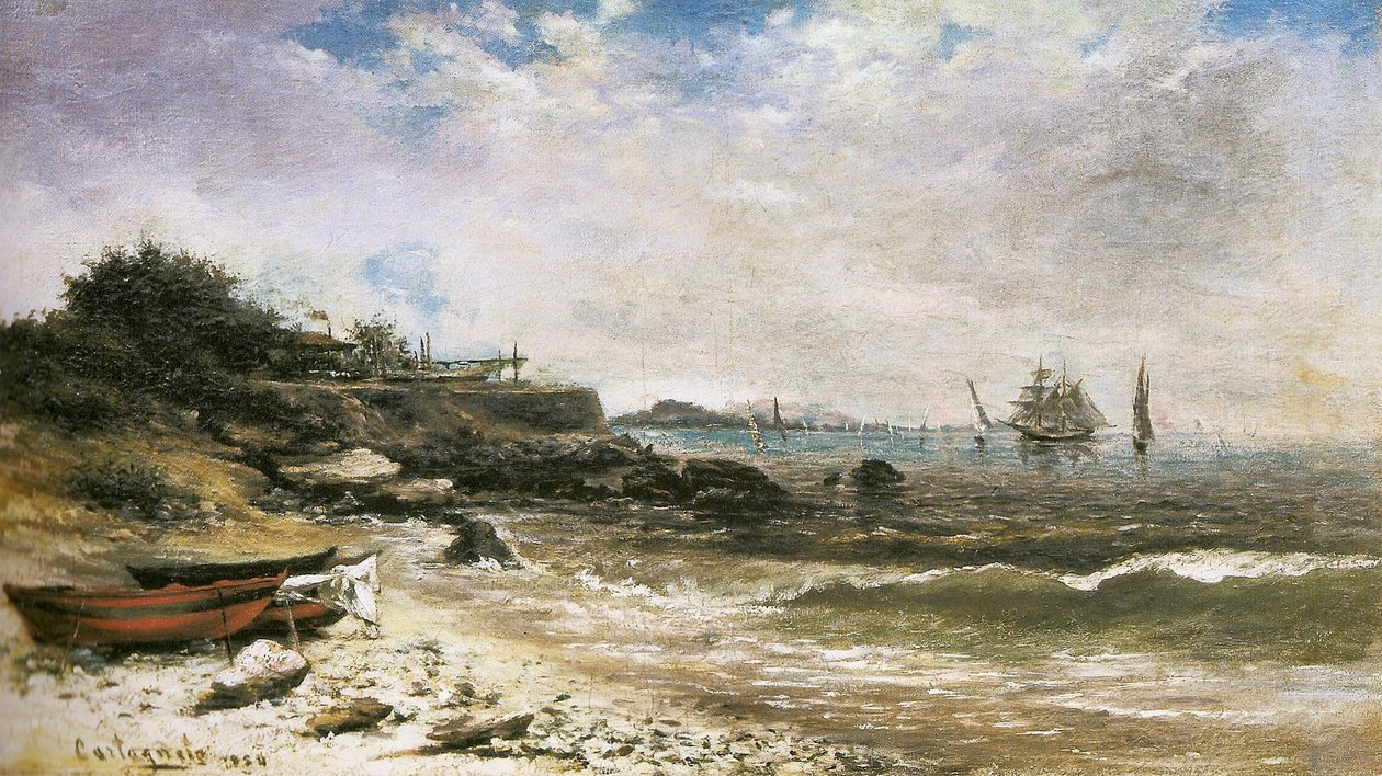Havnen i Rio de Janeiro av Giovanni Battista Castagneto