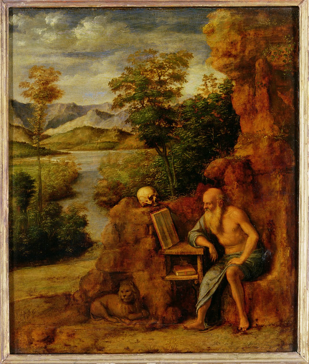 St. Hieronymus, ca. 1500 av Giovanni Battista Cima da Conegliano