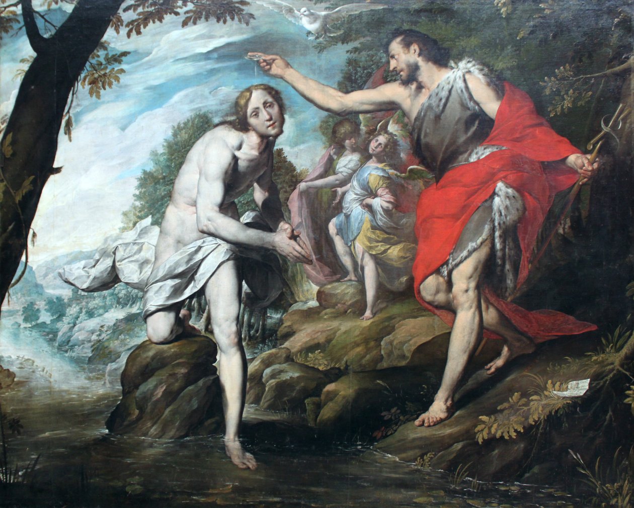 Dåp av Jesus Kristus av Giovanni Battista Crespi