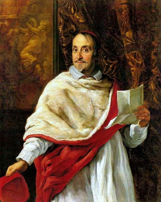 Portrett av kardinal Luigi Alessandro Omodei av Giovanni Battista Gaulli