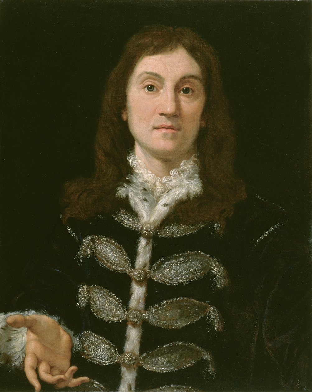 Portrett av en mann, 1700 av Giovanni Battista Gaulli