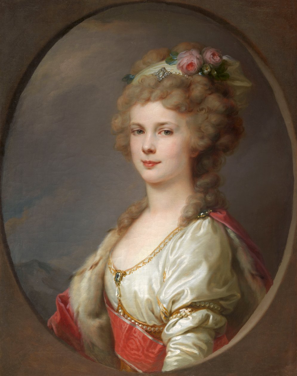 Elena Pavlovna fra Russland av Giovanni Battista Lampi