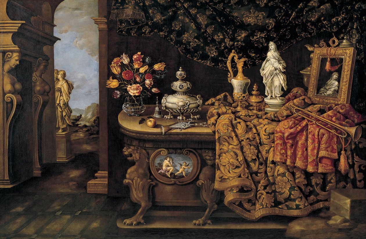 De fem sansene av Giovanni Battista Manerius