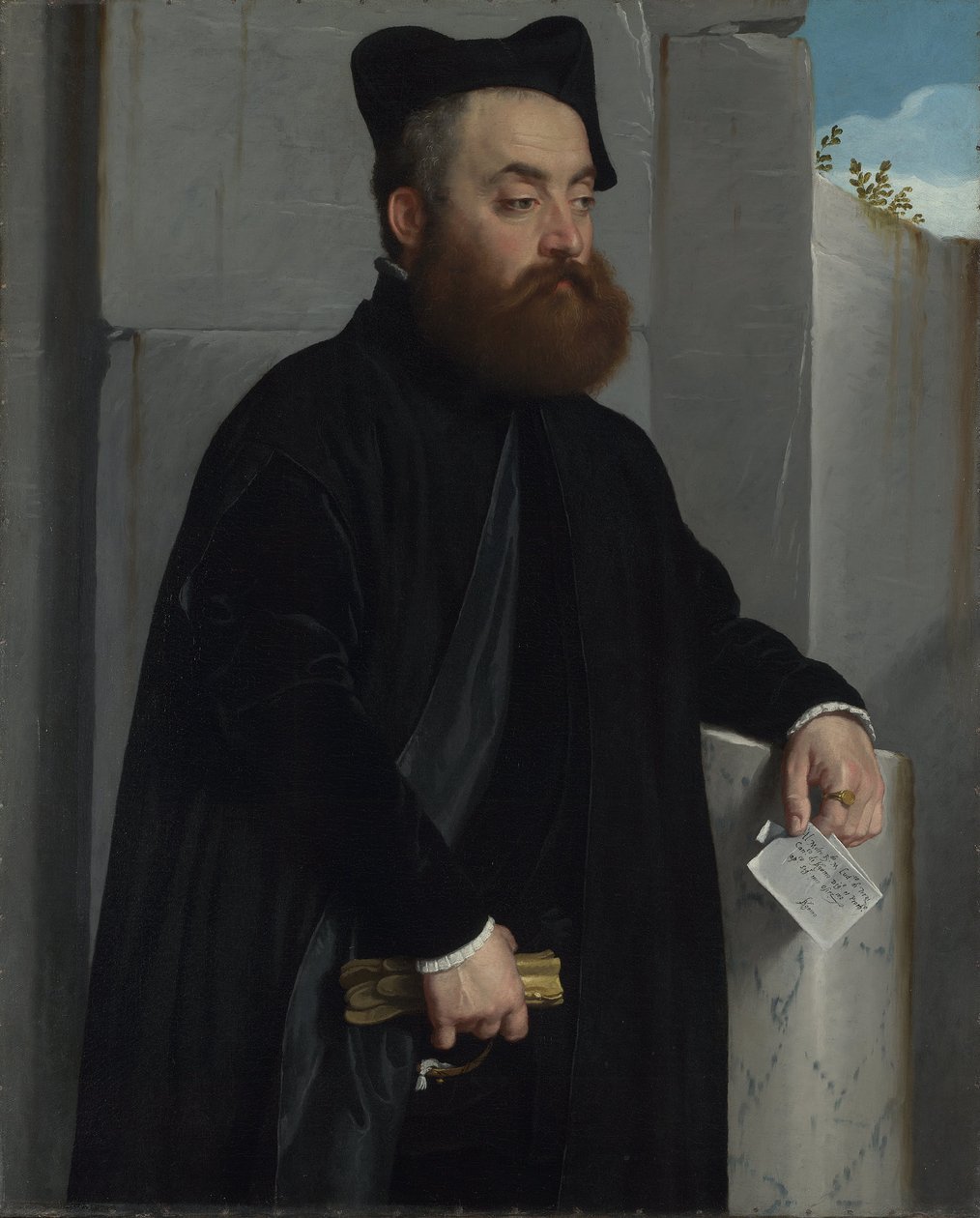Canon Ludovico di Terzi av Giovanni Battista Moroni