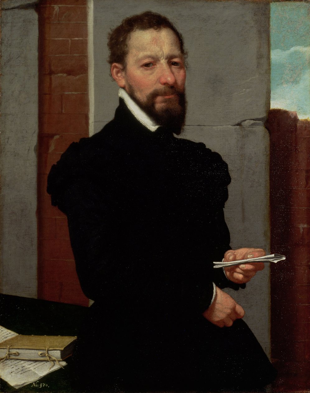 Giovanni Pietro Maffeis (1533-1603), professor i retorikk ved Universitetet i Genova (1563) og republikkens sekretær (1564), 1560-65 av Giovanni Battista Moroni