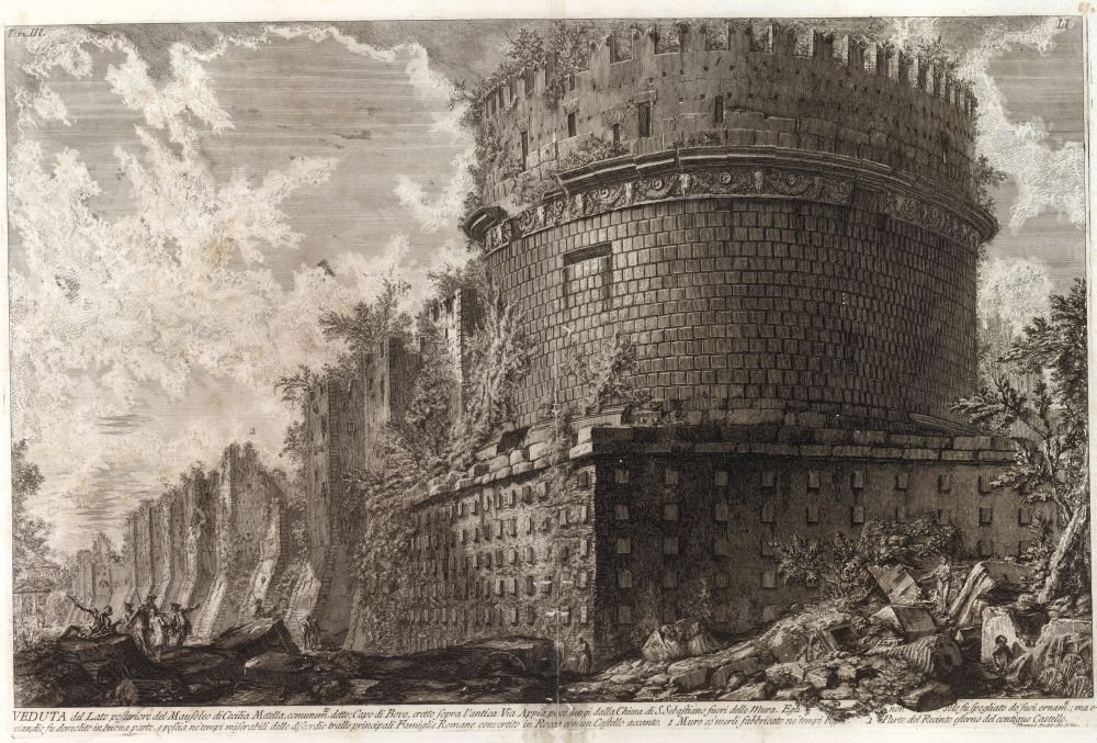 The Roman Antiquities, bind III, prancha LI av Giovanni Battista Piranesi