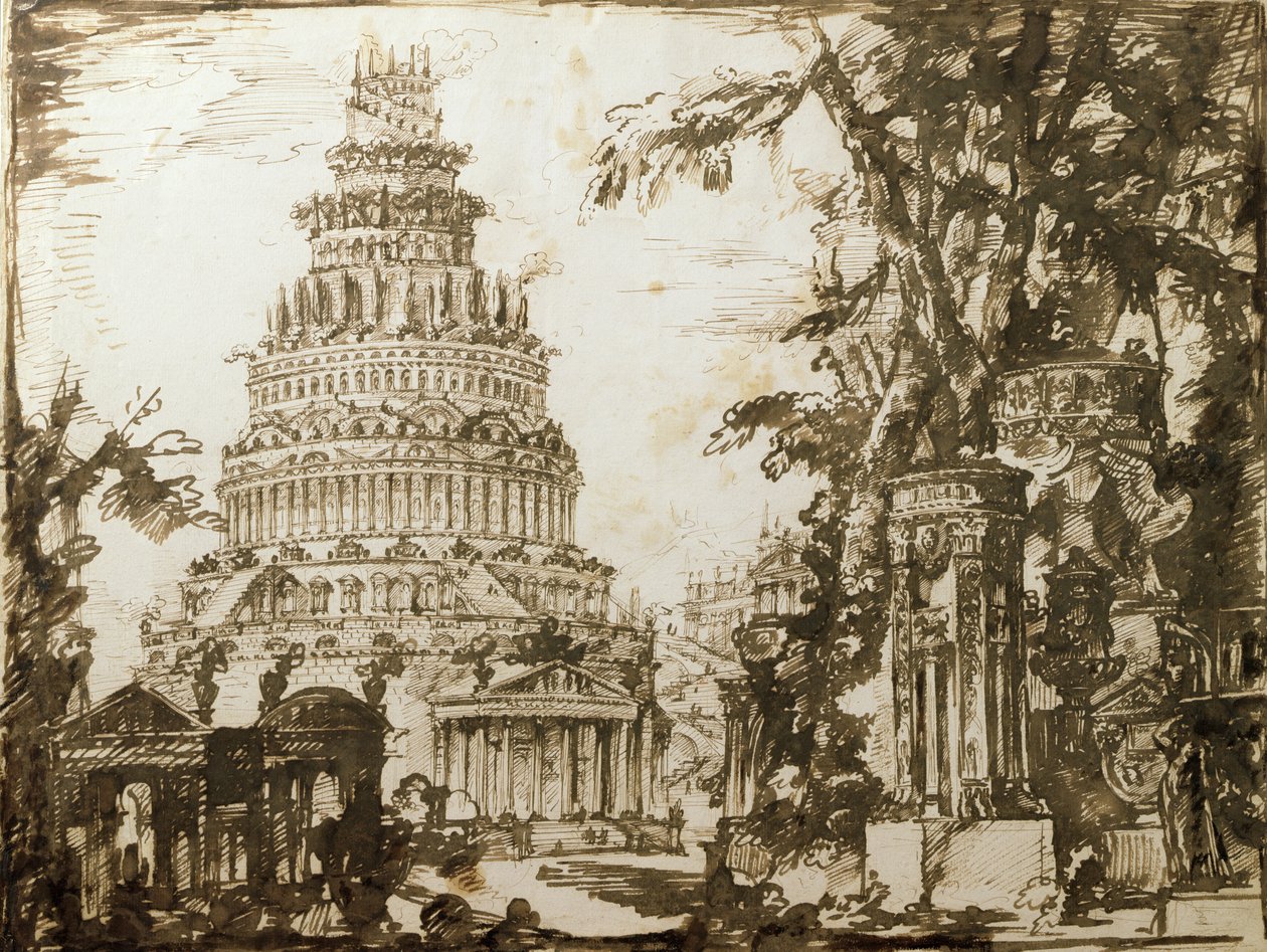 Nyklassiske strukturer av Giovanni Battista Piranesi