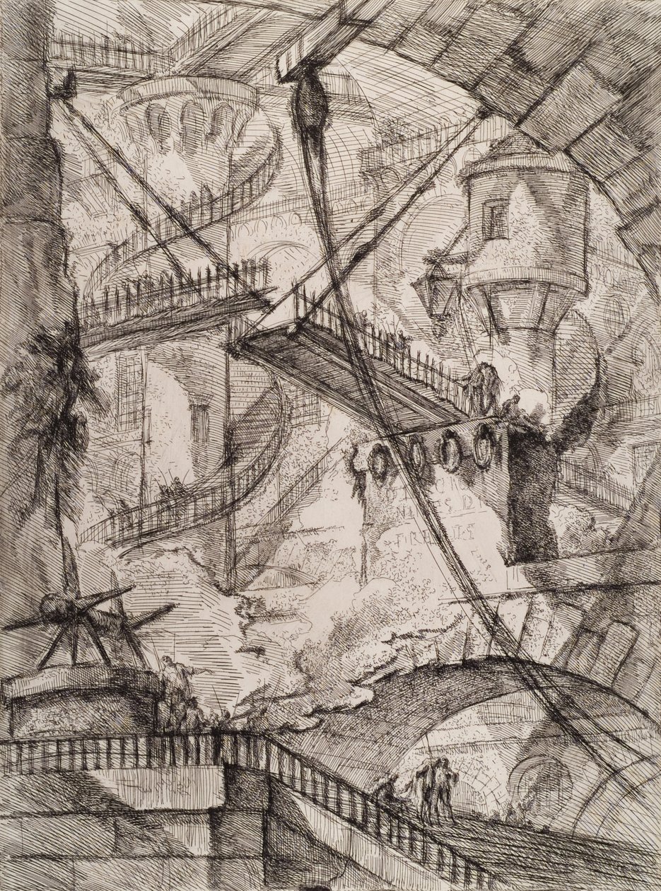 Trebroen av Giovanni Battista Piranesi