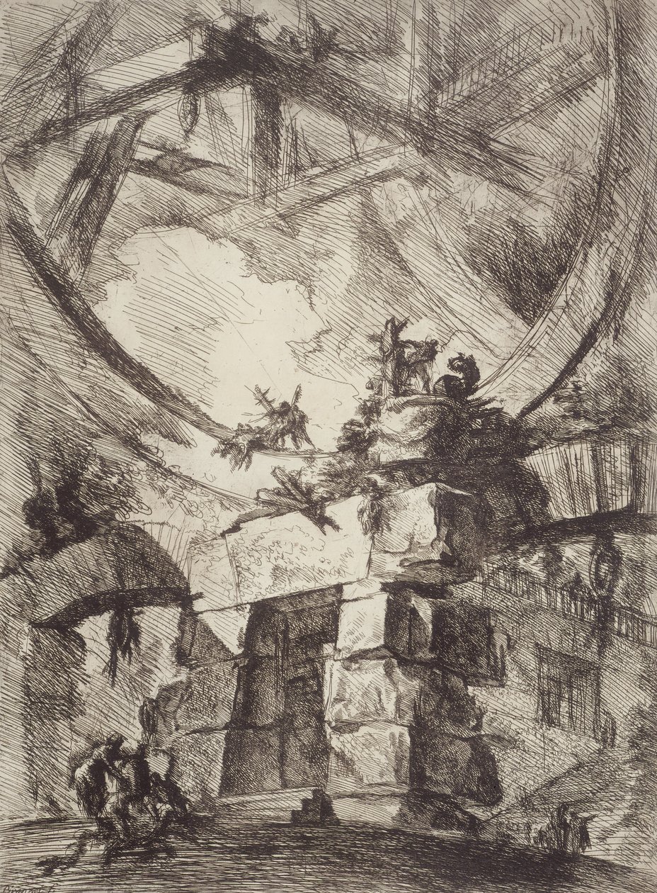 Det gigantiske hjulet av Giovanni Battista Piranesi