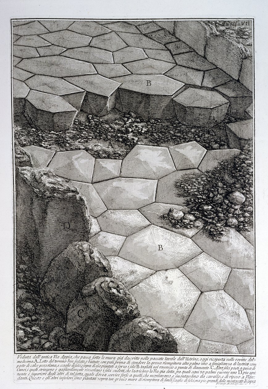 Asfalteringen av Via Appia Antica, fra 