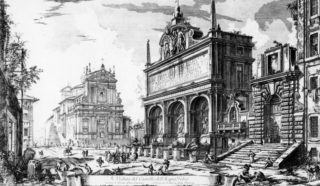 Utsikt over Fontana dell