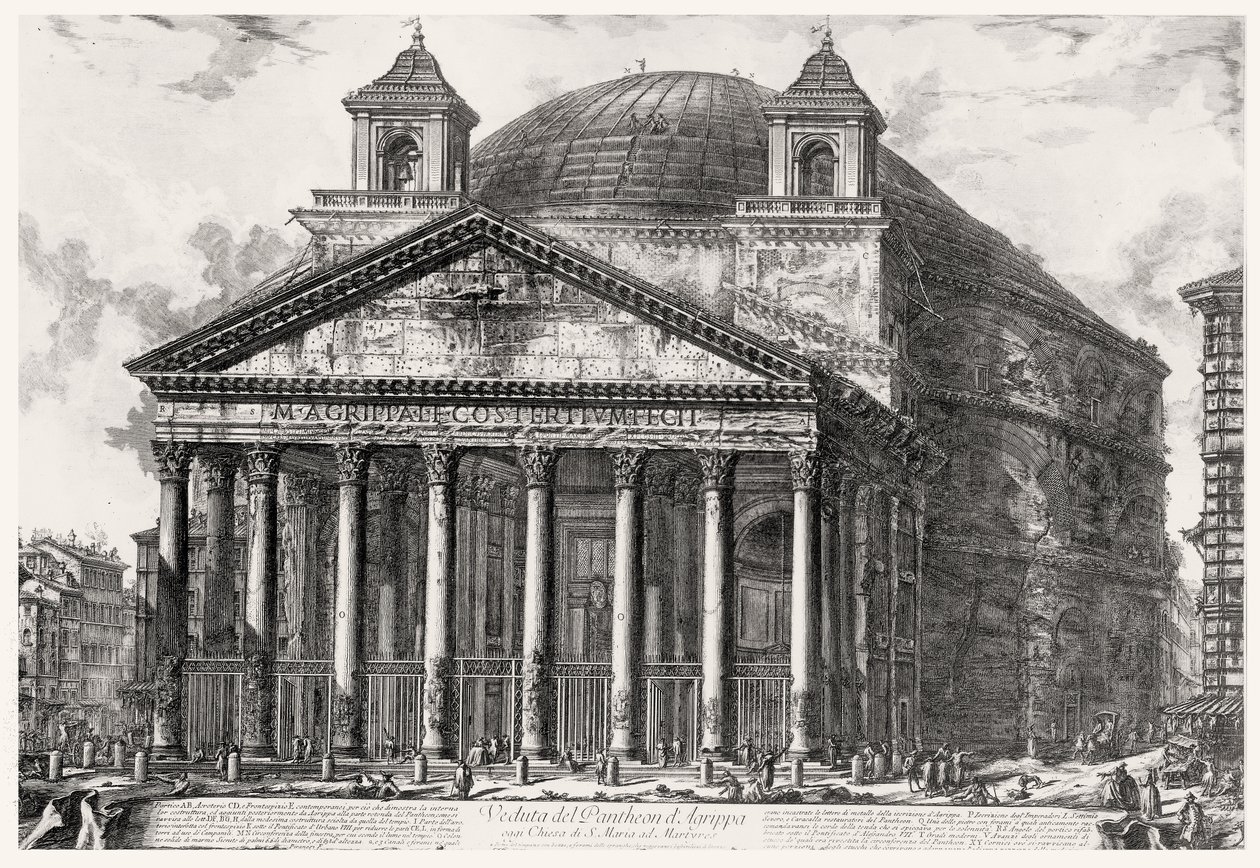 Utsikt over Pantheon, fra 