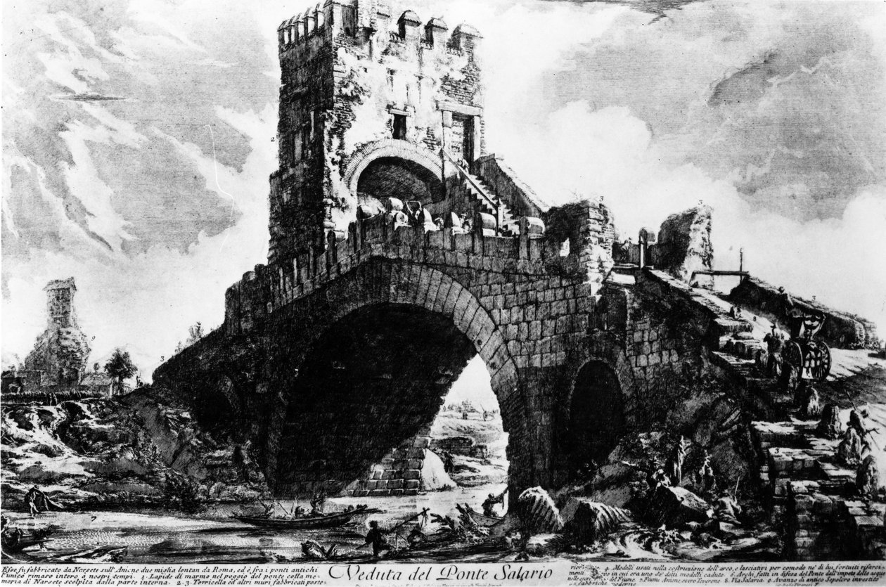 Utsikt over Ponte Salario, fra 