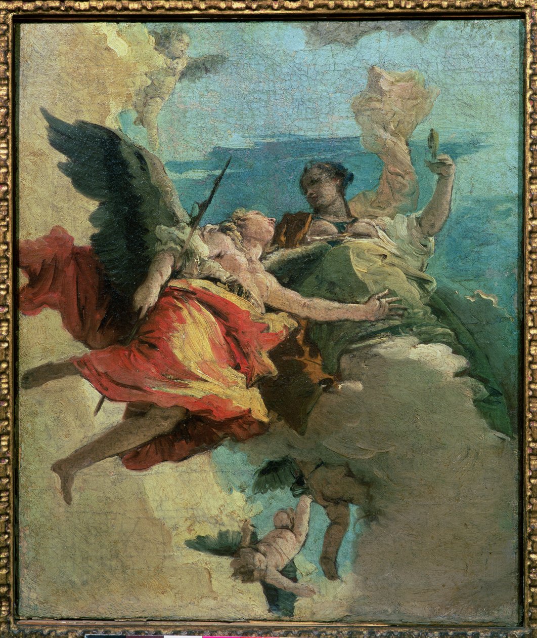 Allegorisk scene av Giovanni Battista Tiepolo