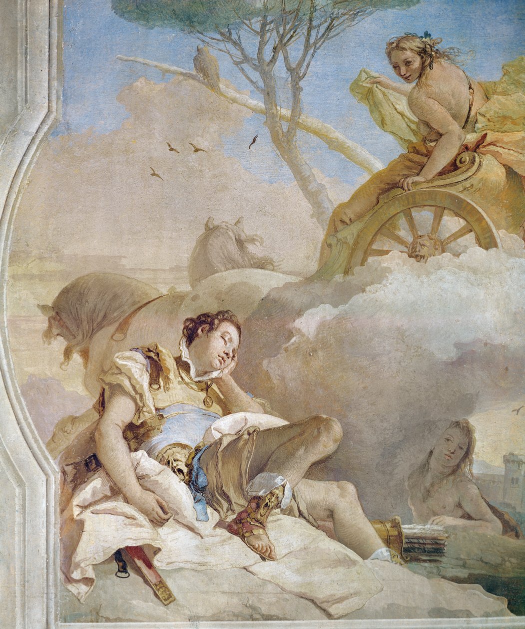 Armida Abducting the Sleeping Rinaldo, fra 