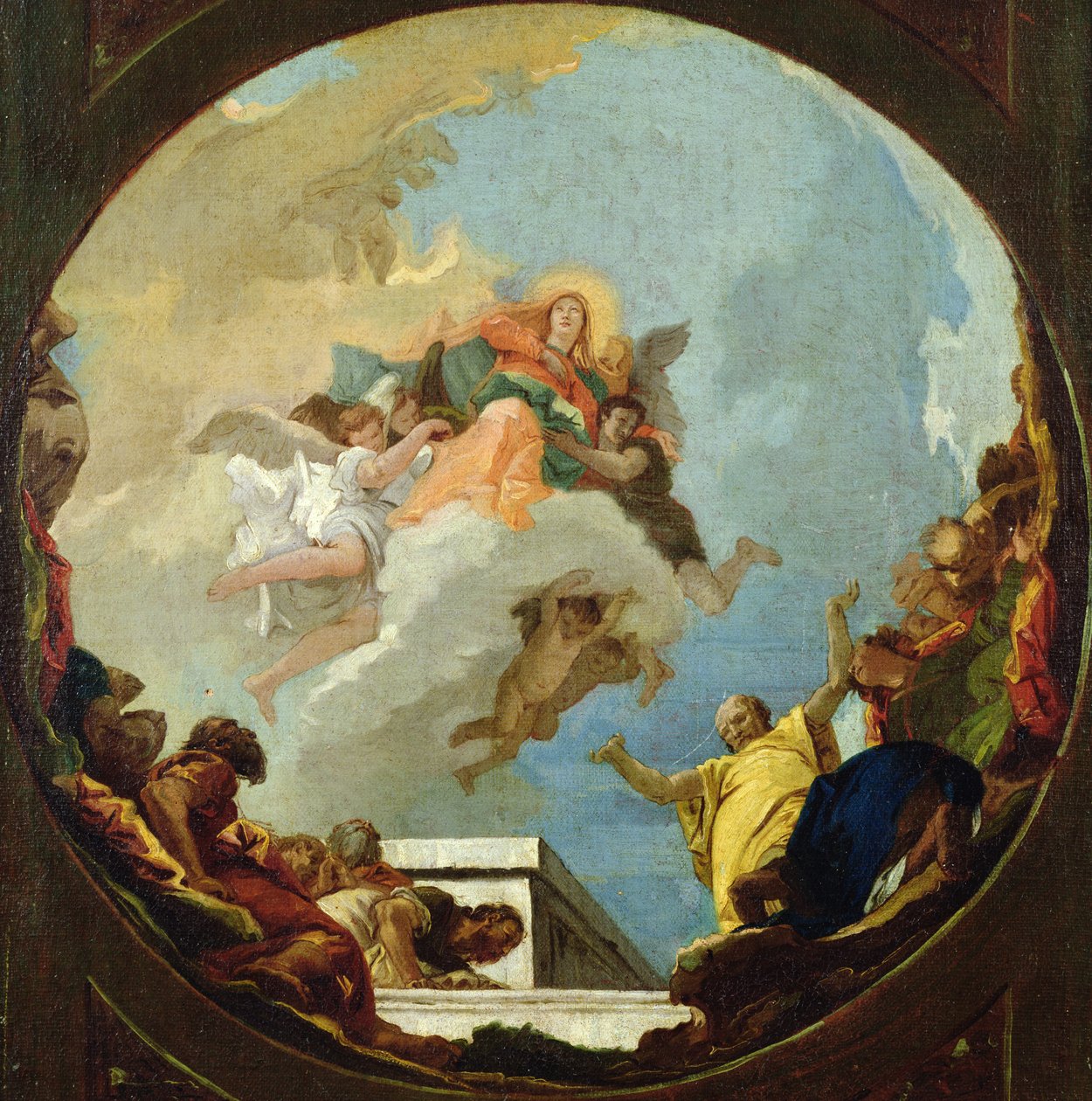 Jomfruens antagelse av Giovanni Battista Tiepolo