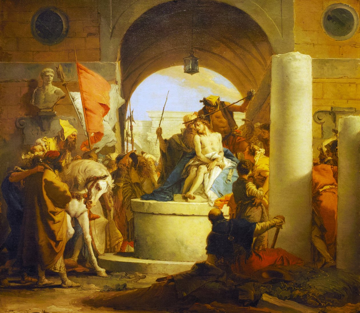 Kristus kronet med torner av Giovanni Battista Tiepolo