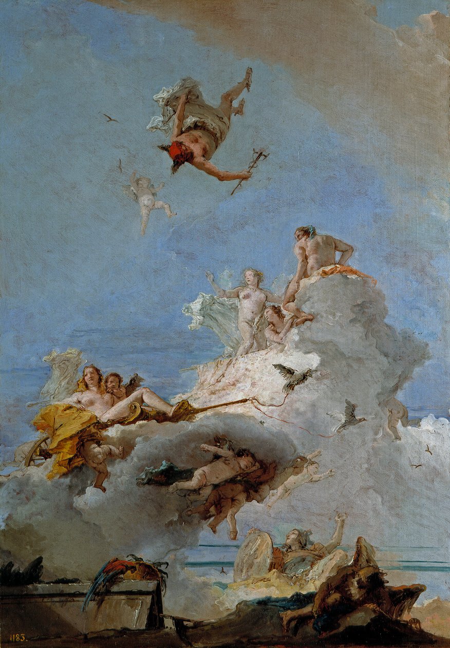 Olimpusen av Giovanni Battista Tiepolo
