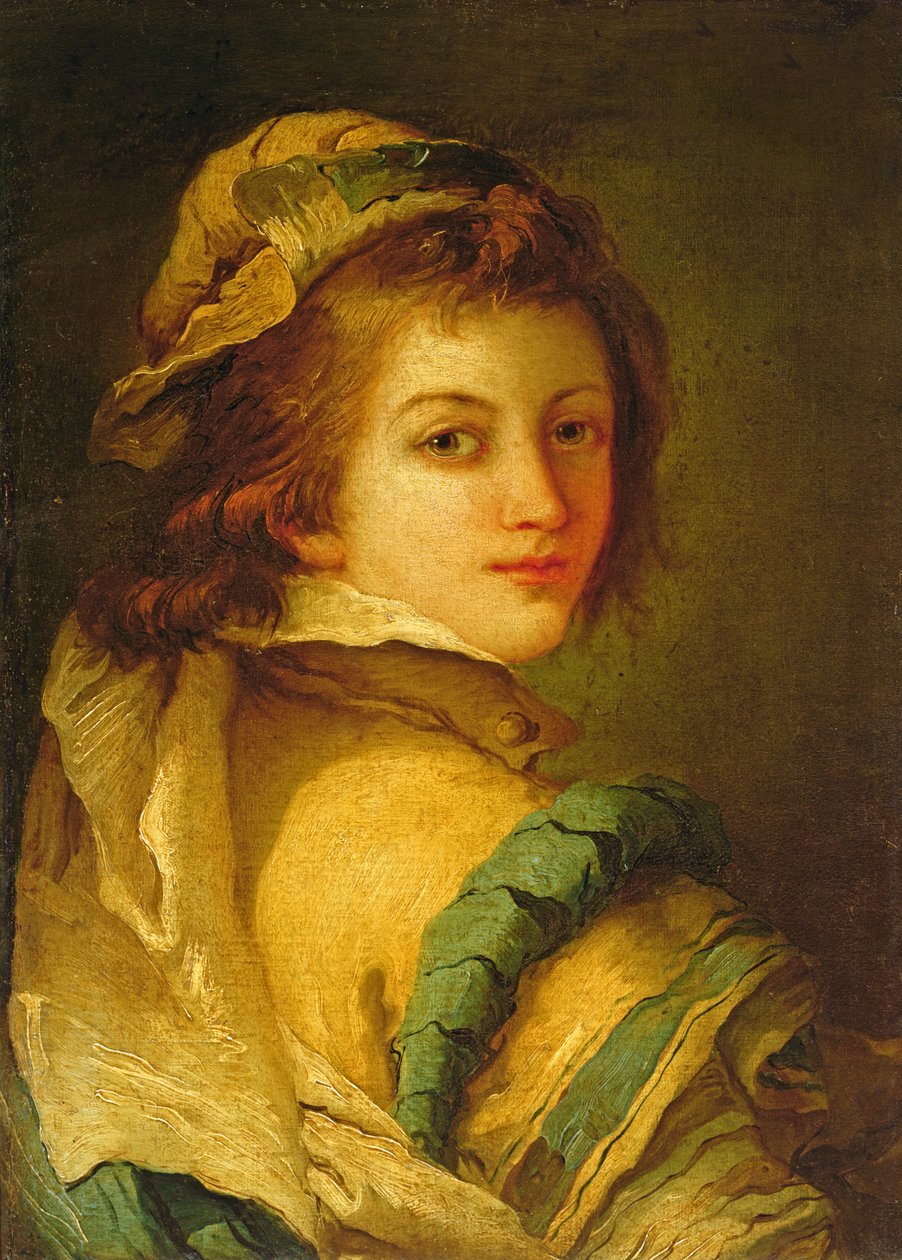 Portrett av en side, 1762-70 av Giovanni Battista Tiepolo