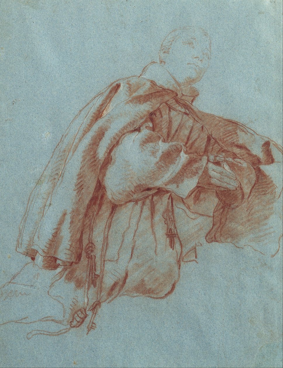 Saint Pascal Baylon av Giovanni Battista Tiepolo