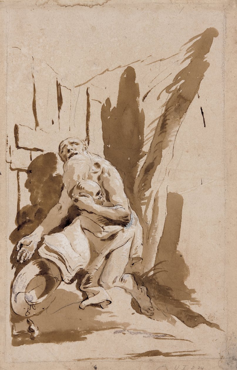 St. Jerome av Giovanni Battista Tiepolo